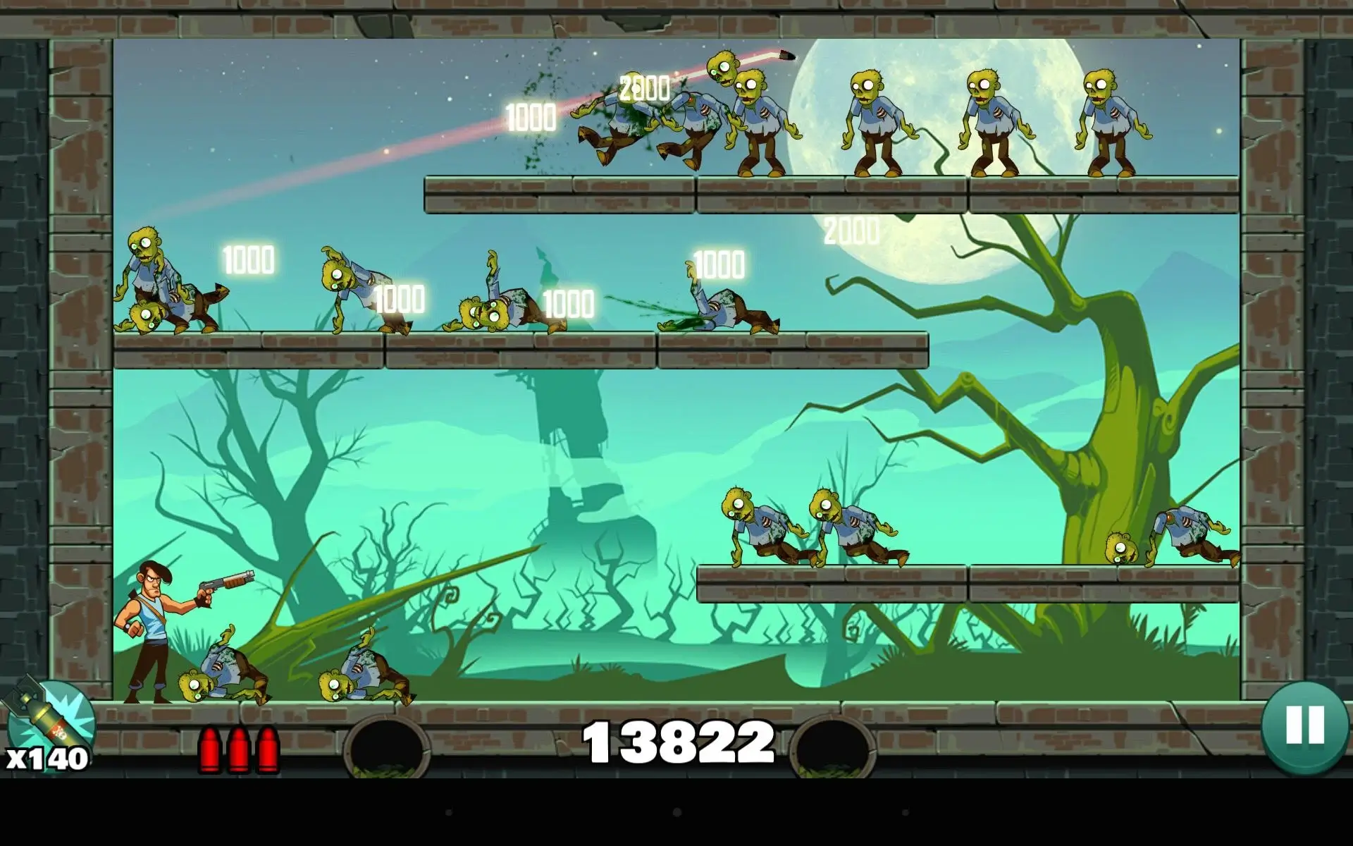 Screenshot Stupid Zombies APK