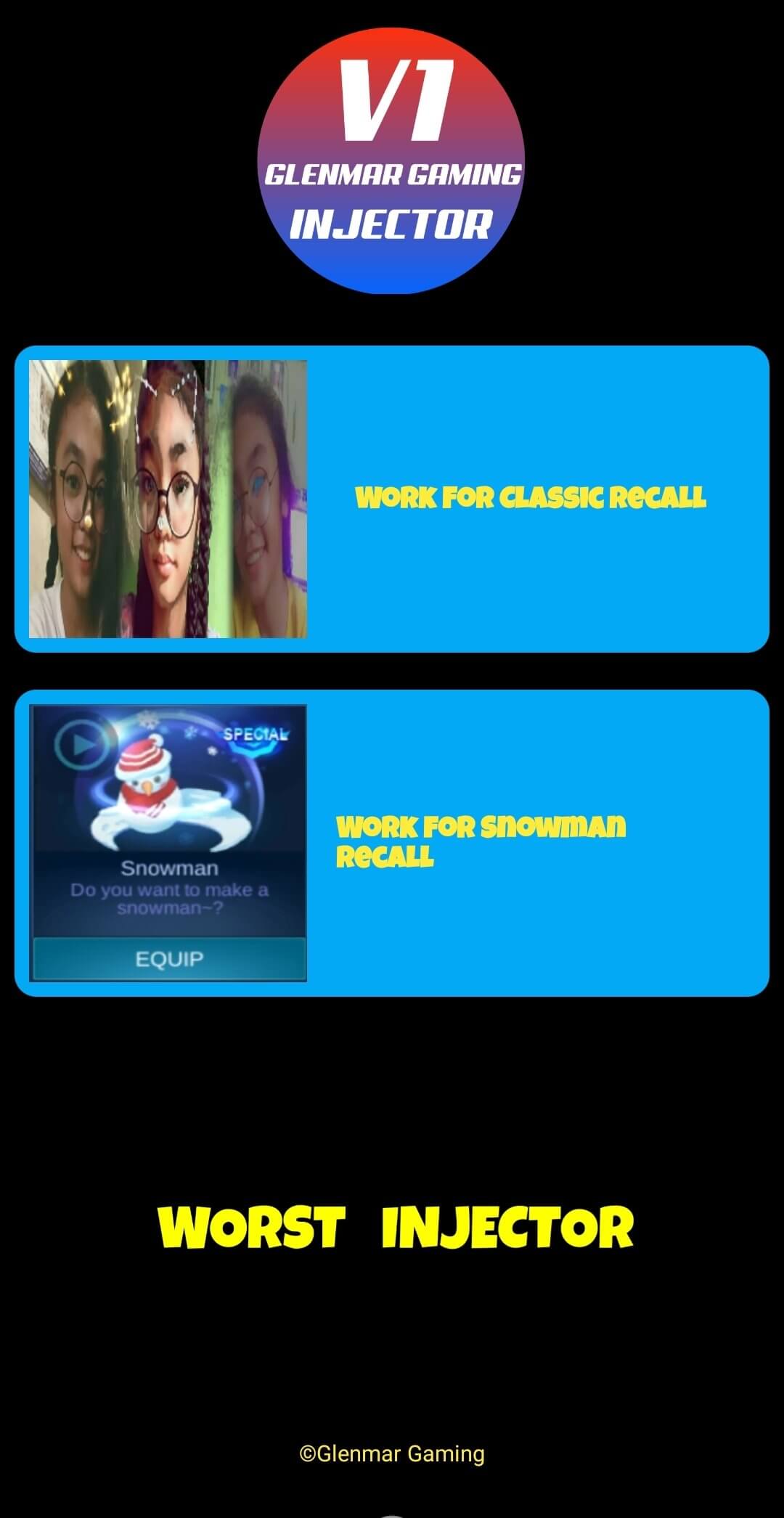 Screenshot Recall Injector APK 5.4