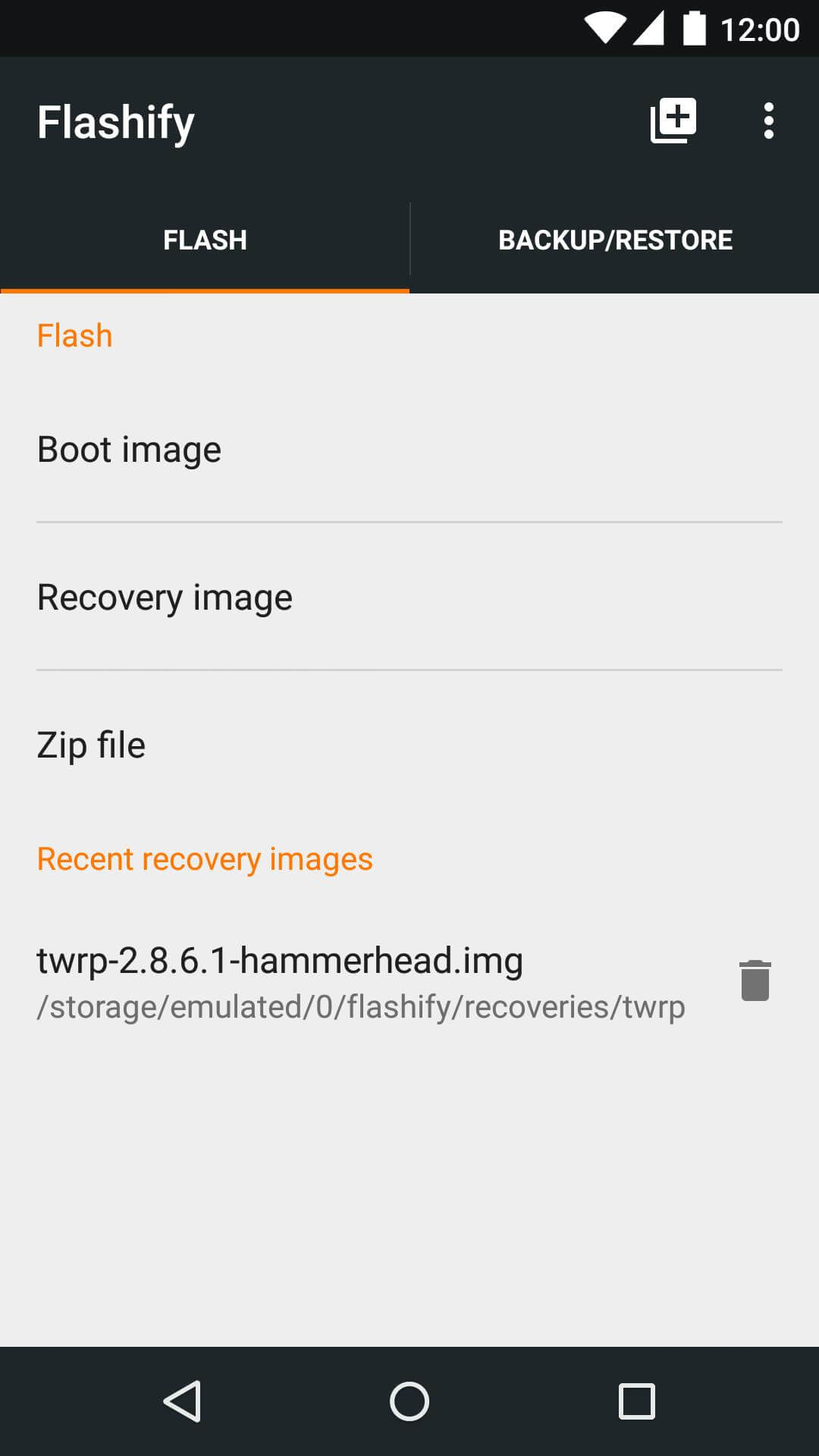 Screenshot Flashify APK untuk Android