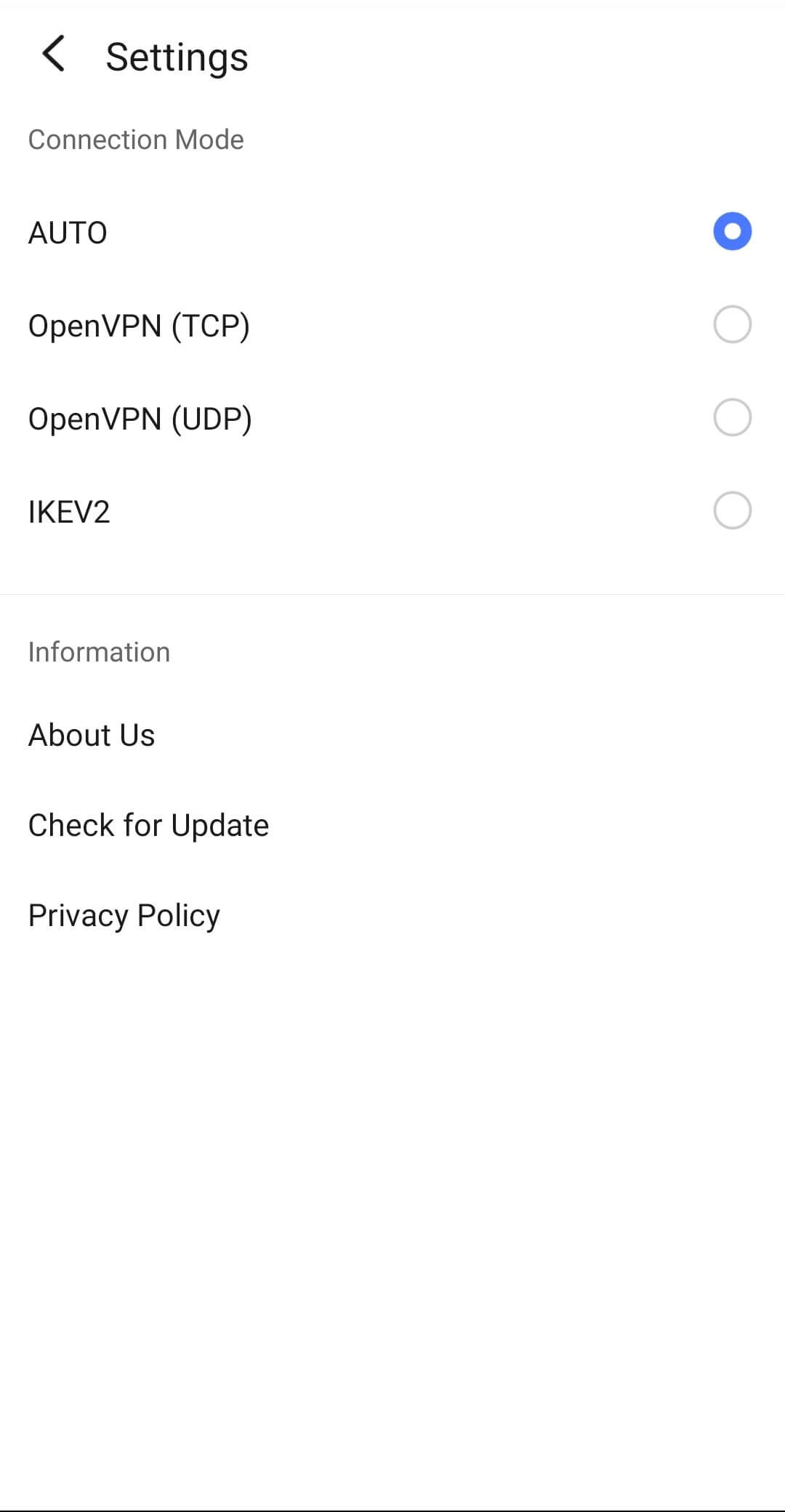 Screenshot Hamster VPN APK (Android) v2.1.1