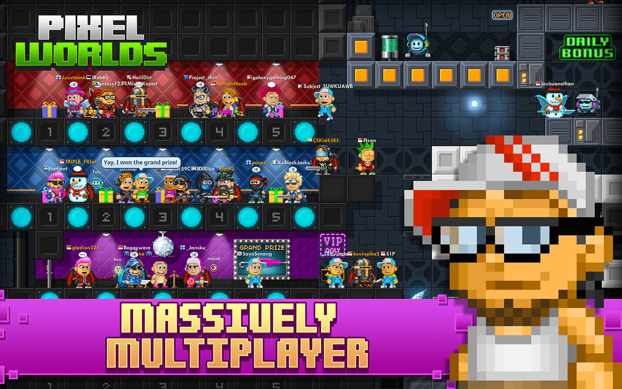 Screenshot Pixel Worlds APK