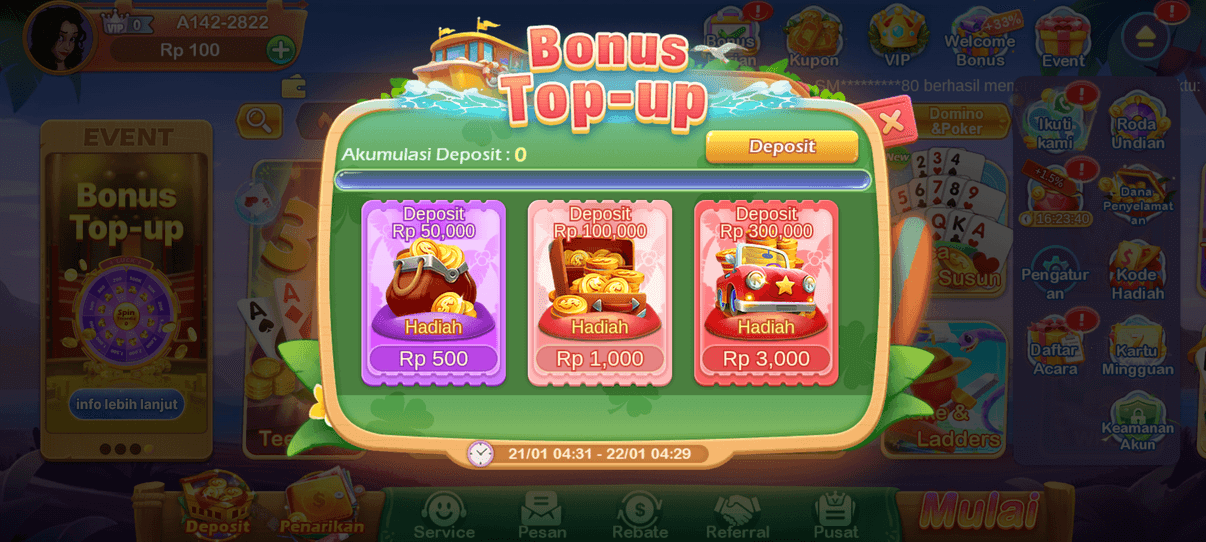 Screenshot Hot985 APK untuk Android: Slot, Fishing, dan Casino