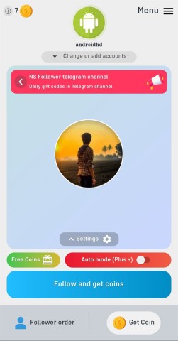 Screenshot NS Follower APK v9.6.3