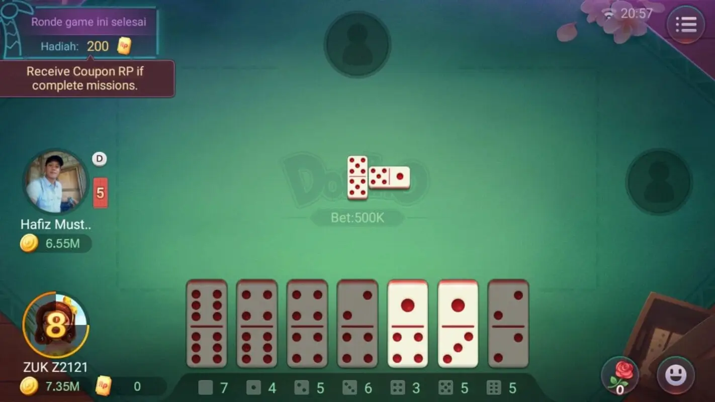 Screenshot Higgs Domino APK v2.20