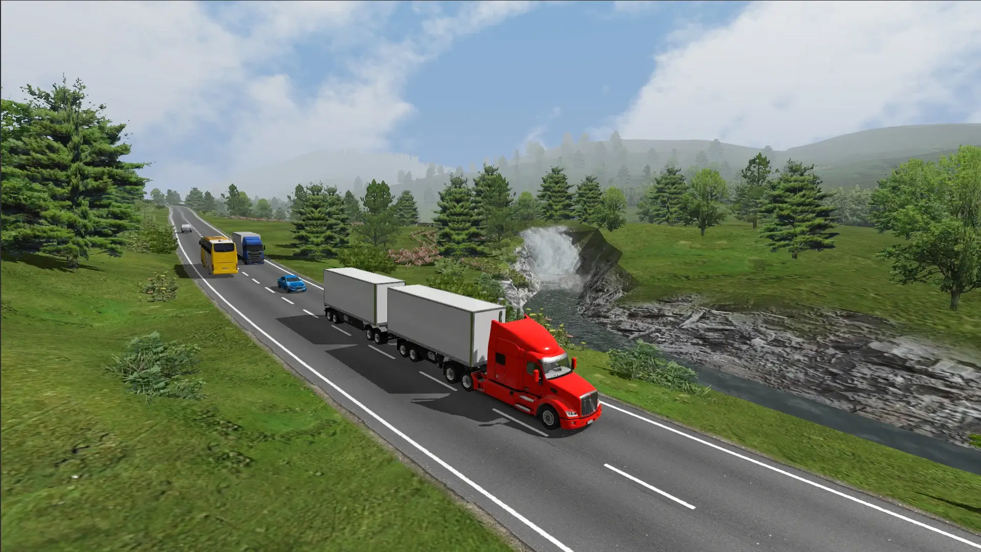 Screenshot Universal Truck Simulator APK v2.3.1