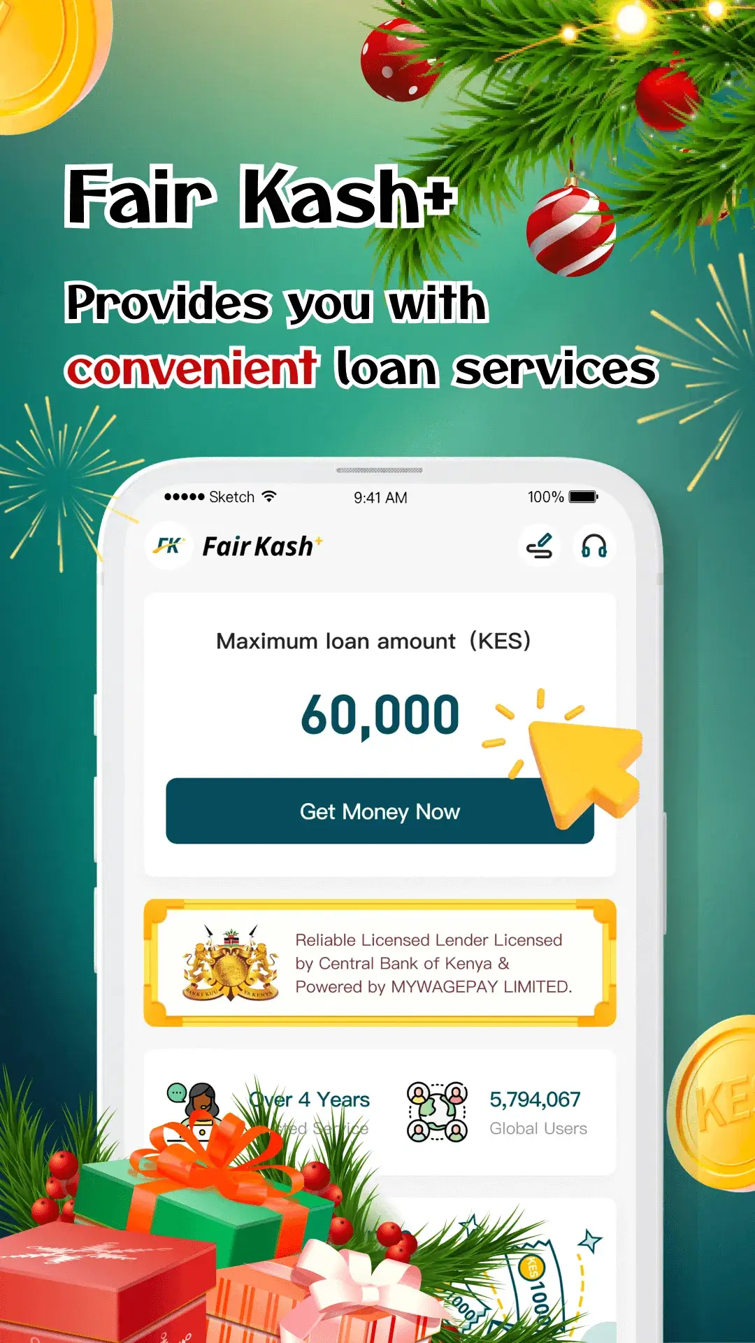 Screenshot Fairkash Loan APK