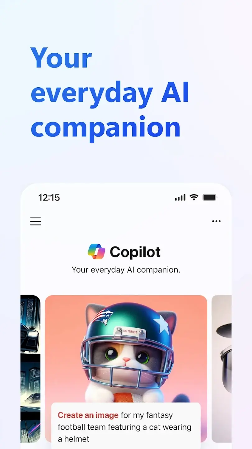 Screenshot Microsoft CoPilot APK
