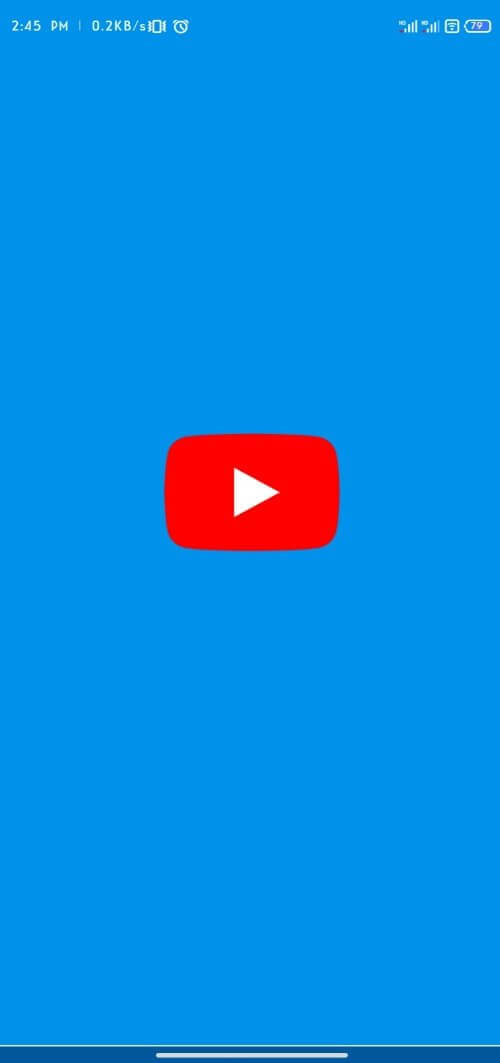 Screenshot YouTube Azul APK