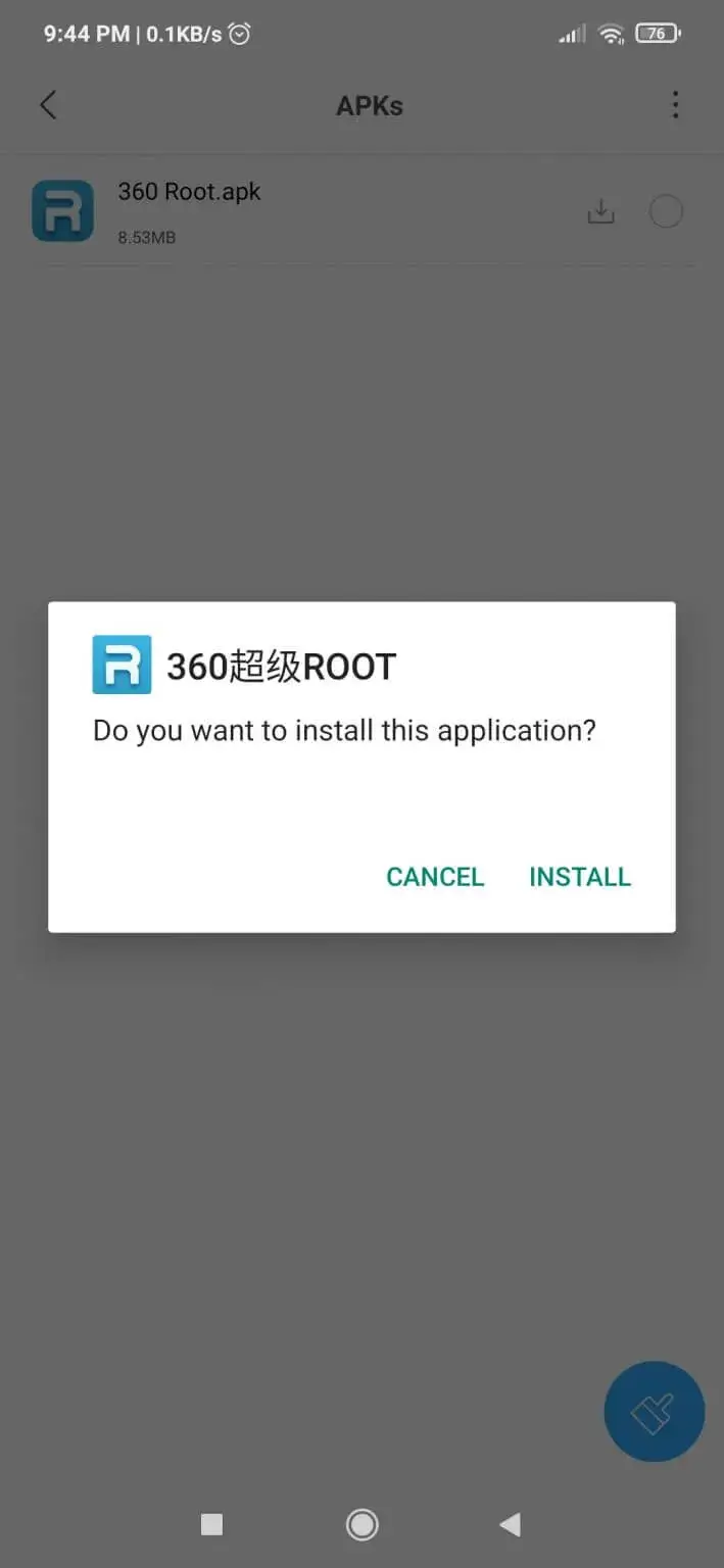 Screenshot 360 Super Root APK