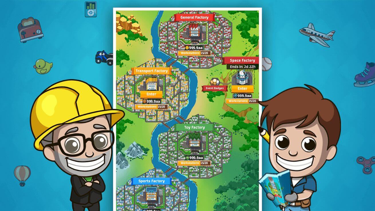 Screenshot Idle Factory Tycoon APK v2.23.0