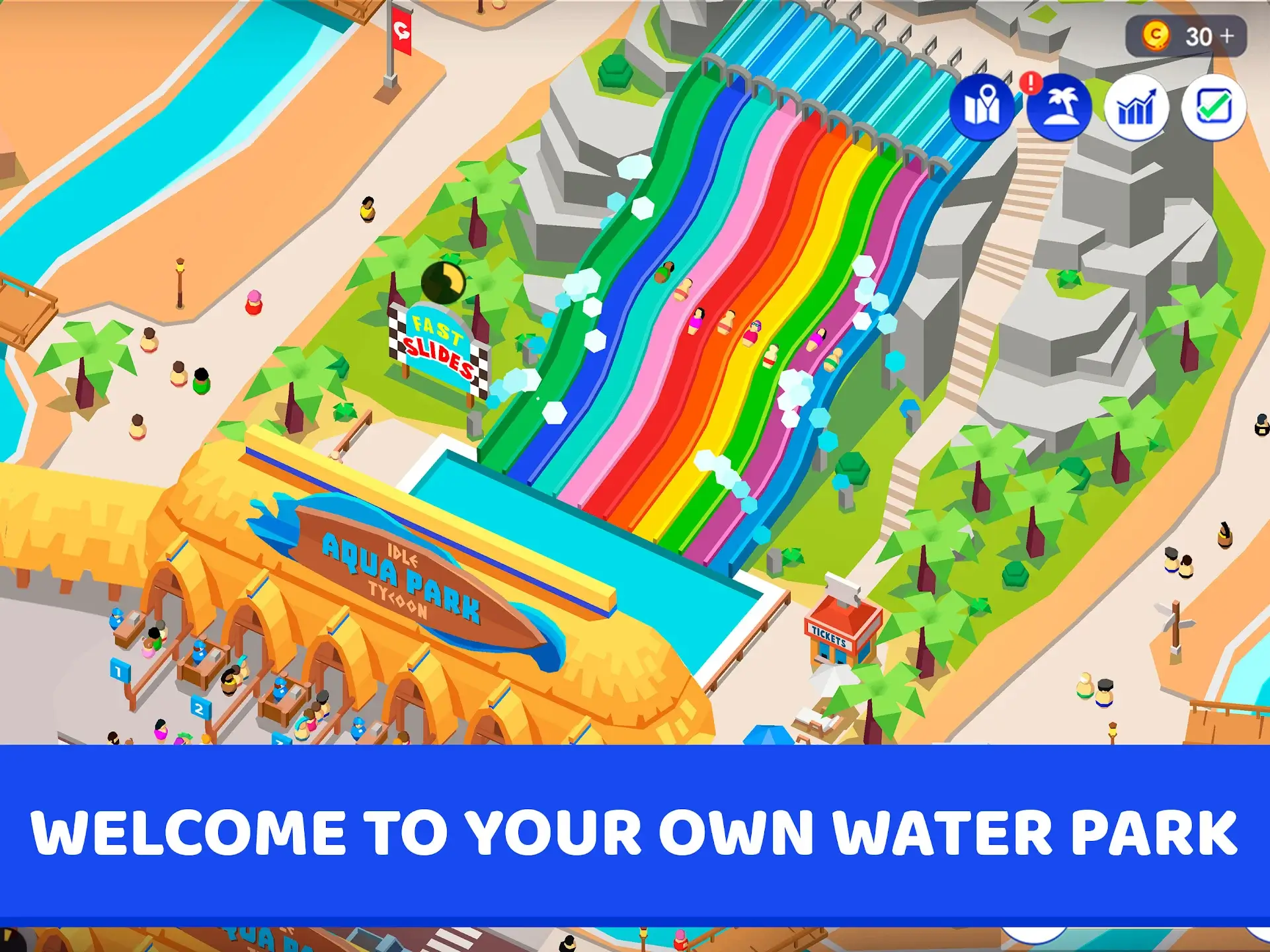 Screenshot Idle Theme Park Tycoon APK
