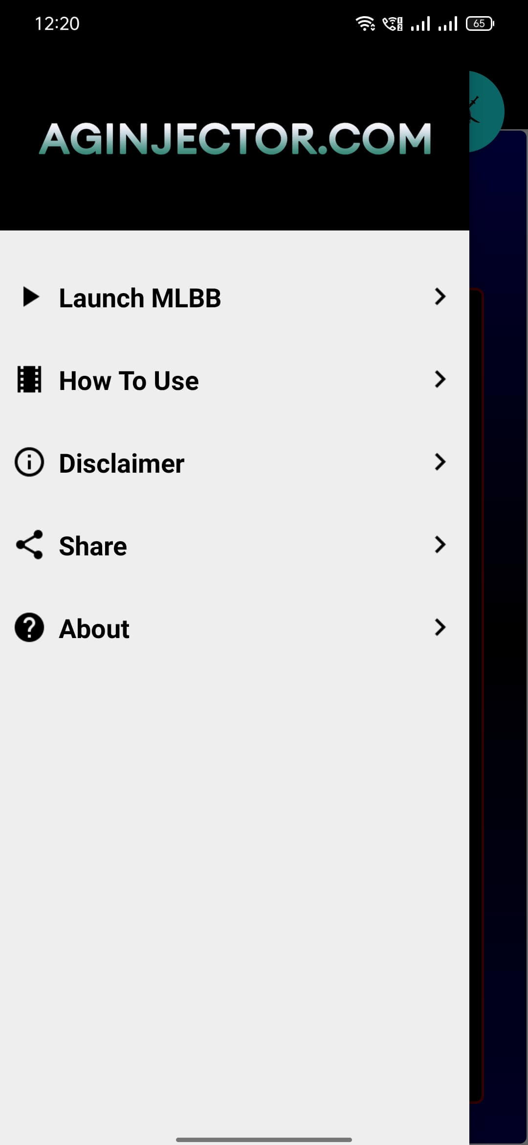 Screenshot AG Injector APK v6.0