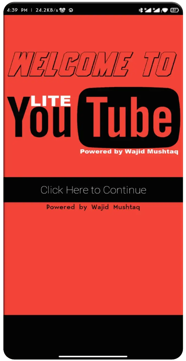 Screenshot YouTube Lite APK