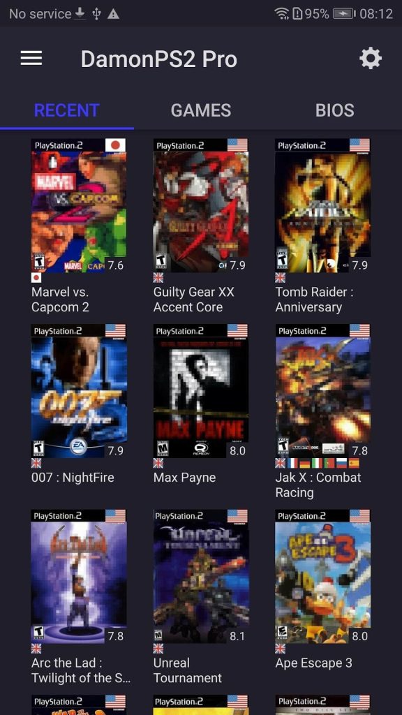 Screenshot DamonPS2 Pro APK