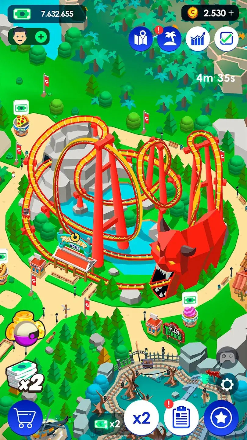 Screenshot Idle Theme Park Tycoon APK