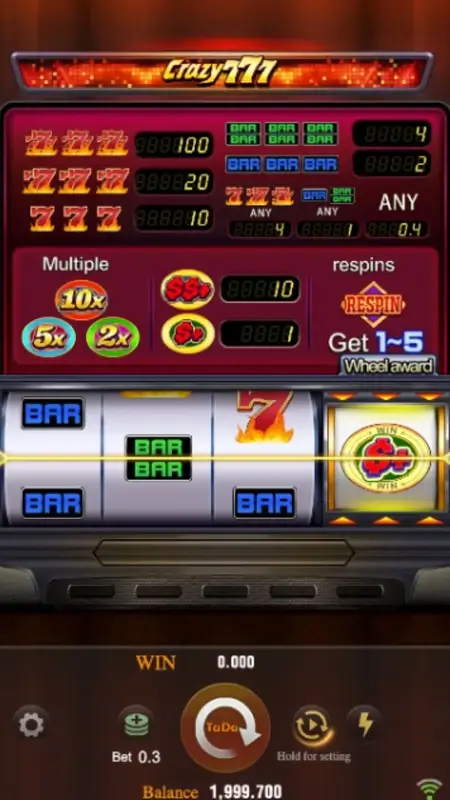 Screenshot Slots 777 Party APK (v1.4)