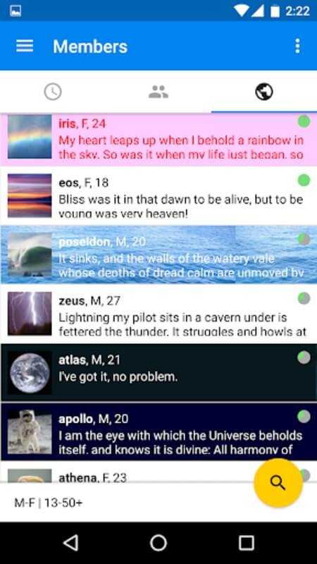Screenshot Chatango APK 2.1.5 untuk Android