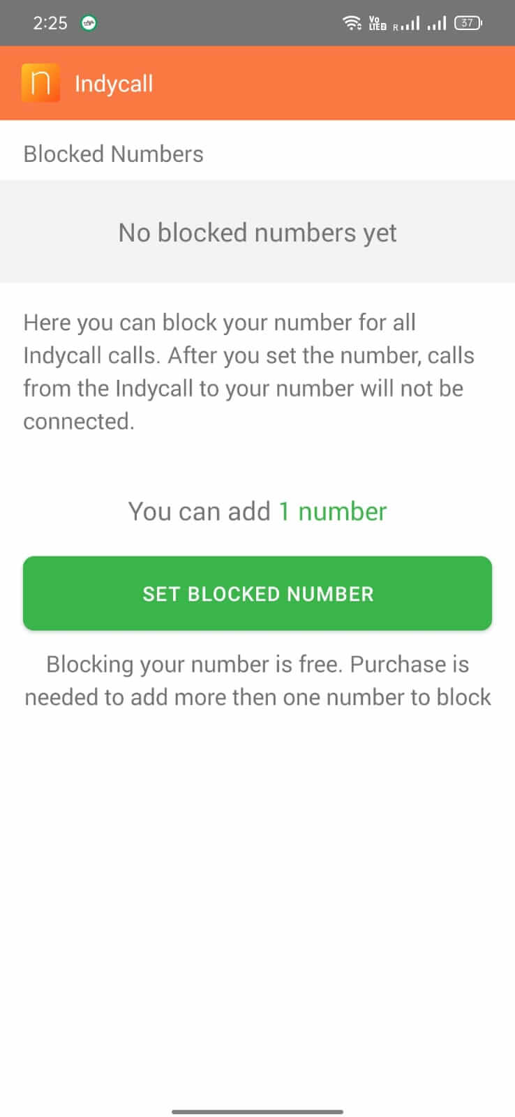Screenshot Indycall APK v1.17.4 untuk Panggilan Langsung ke Nomor