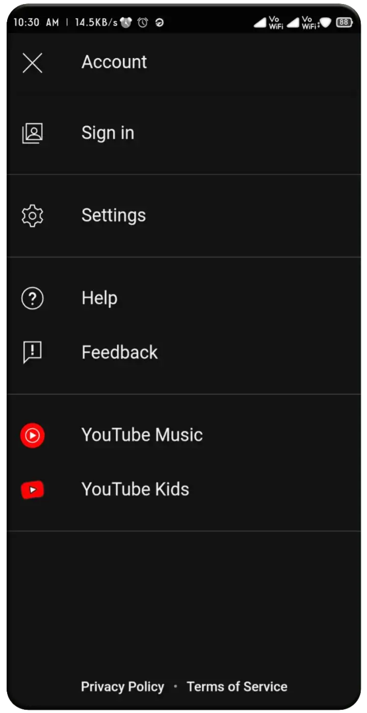 Screenshot YouTube Lite APK