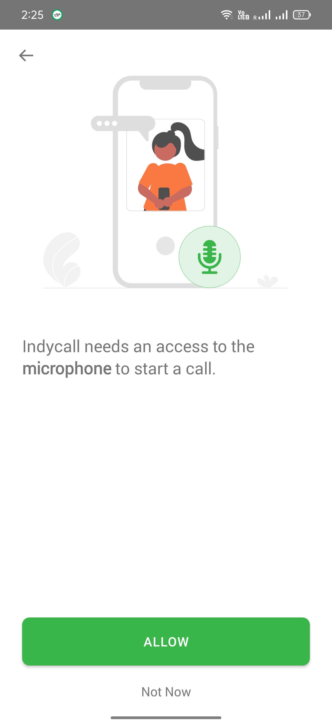 Screenshot Indycall APK v1.17.4 untuk Panggilan Langsung ke Nomor