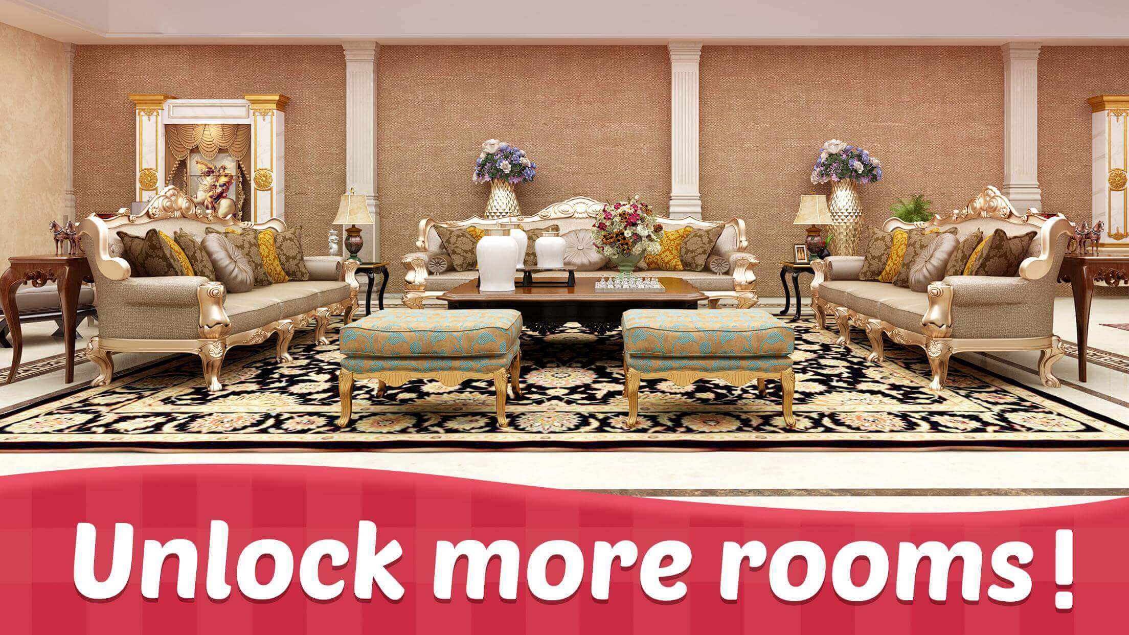 Screenshot Manor Diary APK: Renovasi Manor, Pecahkan Puzzle, dan Bangun Kota