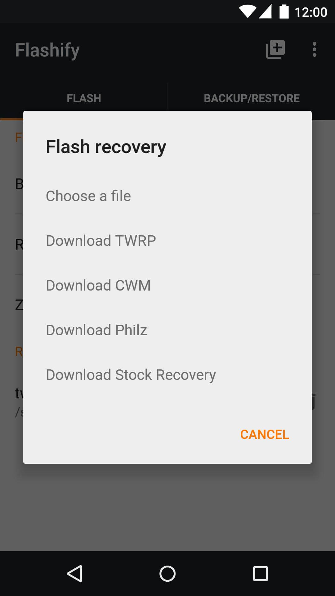 Screenshot Flashify APK untuk Android