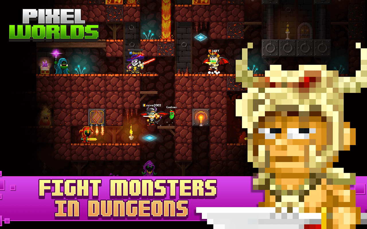 Screenshot Pixel Worlds APK
