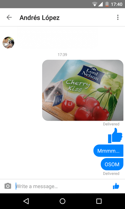 Screenshot Messenger Lite APK