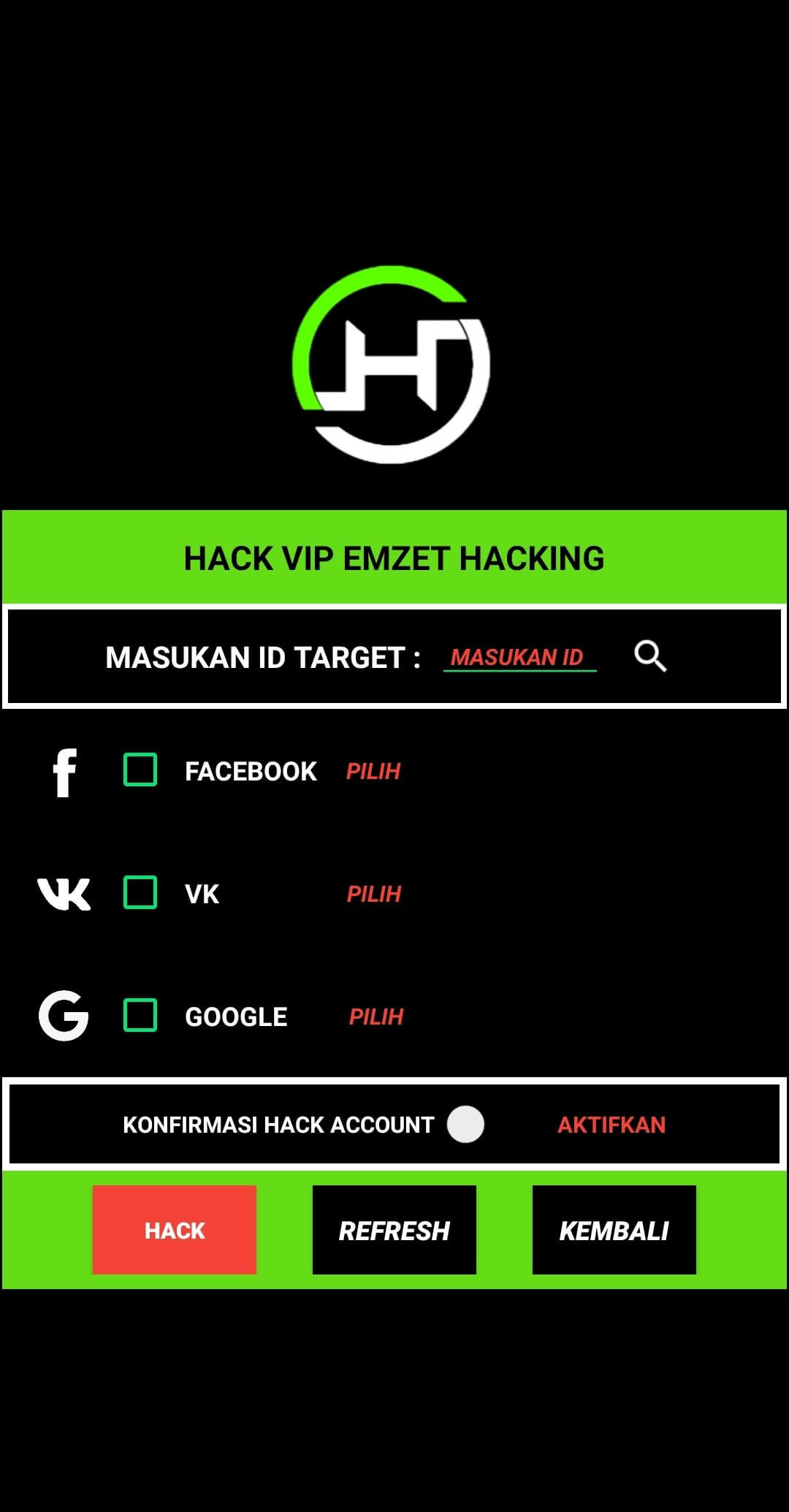 Screenshot Emzet Dark VIP APK v3.3