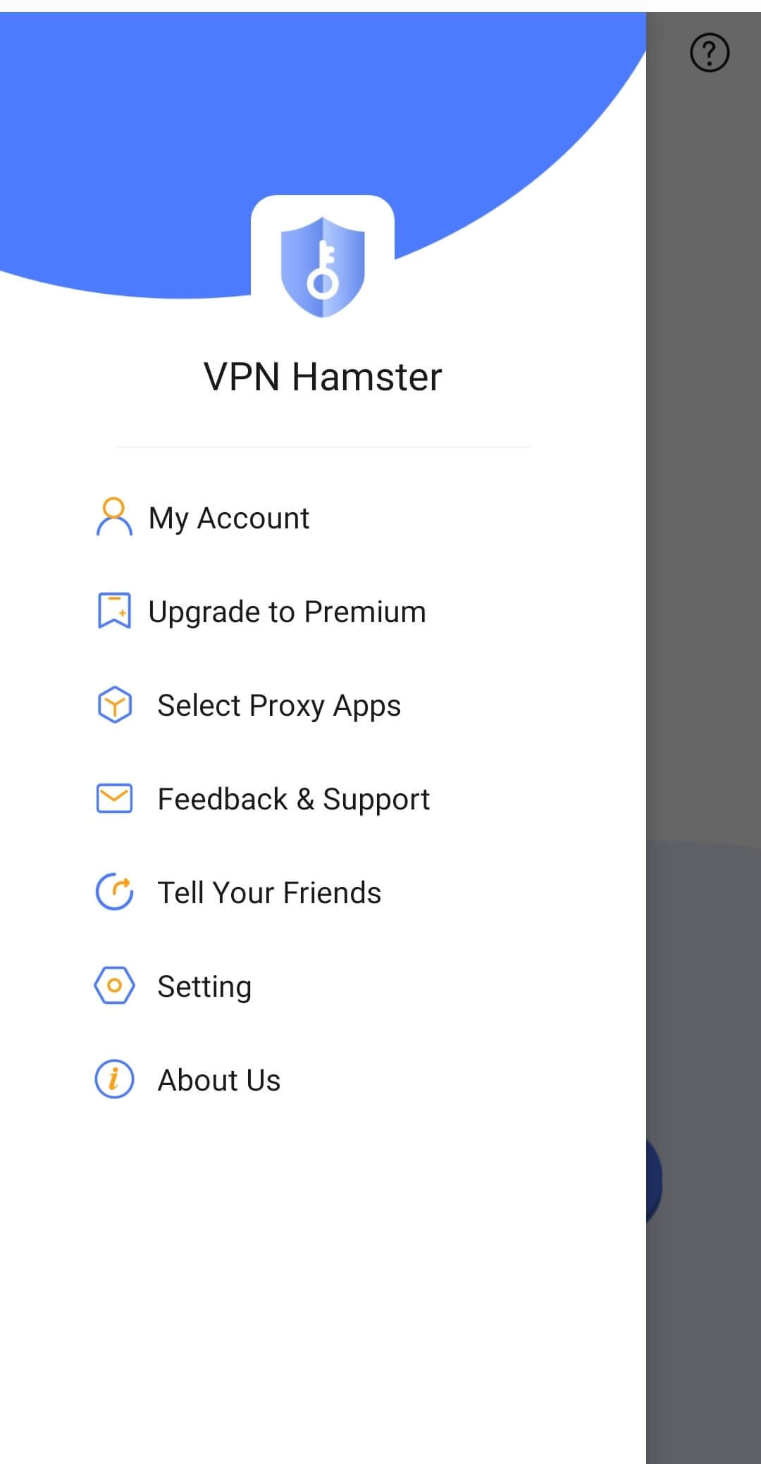 Screenshot Hamster VPN APK (Android) v2.1.1